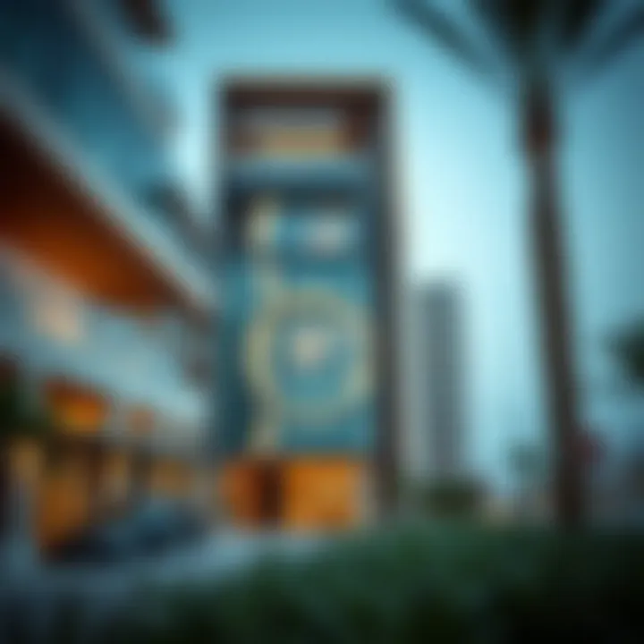 Architectural design of Building 04 showcasing modern aesthetics