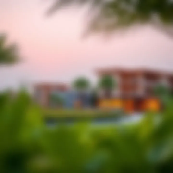 Modern amenities and lifestyle options available for residents