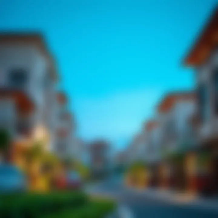 Residential community in South Shamkha highlighting family-friendly environments