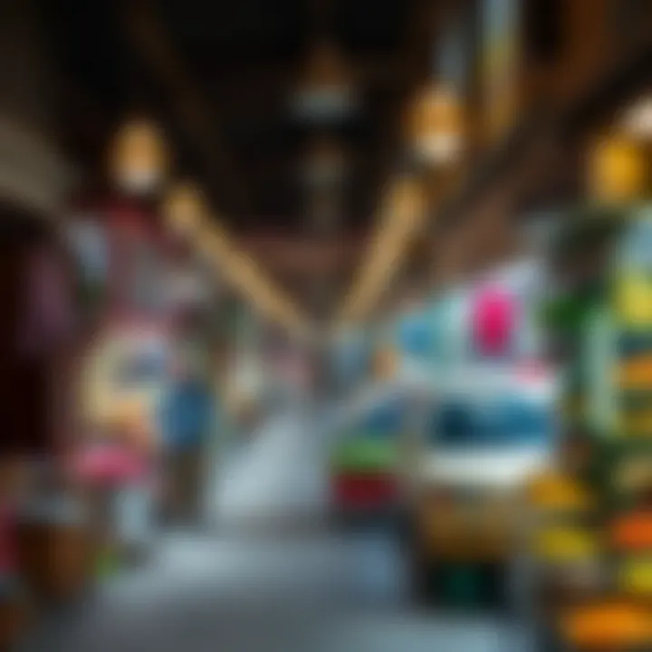 Vibrant local market with diverse offerings