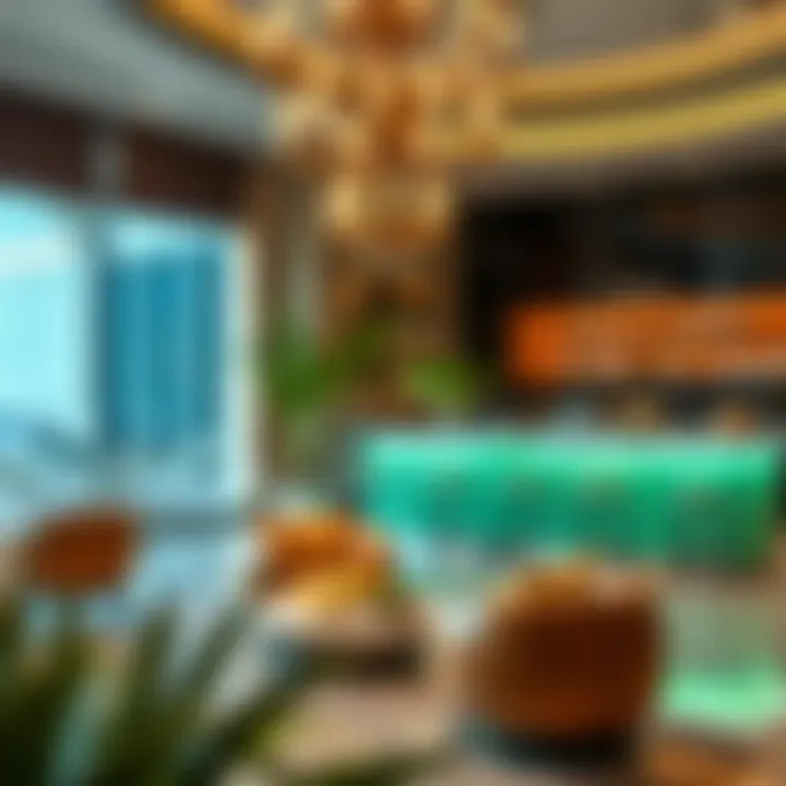 Luxurious amenities available at the Al Wasl office