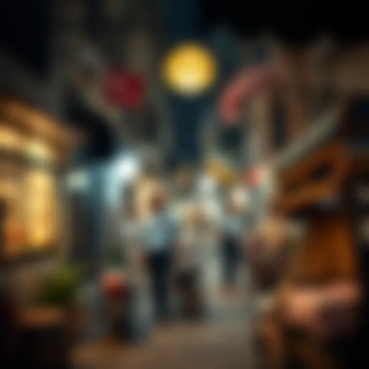 Vibrant cultural scene in The Alley Dubai