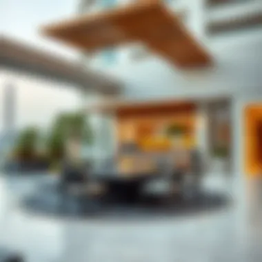 Modern amenities in مجمع زايد مزهر