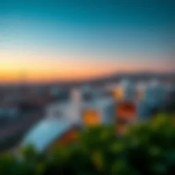 Aerial view of روتانا الجداف showcasing its modern architecture