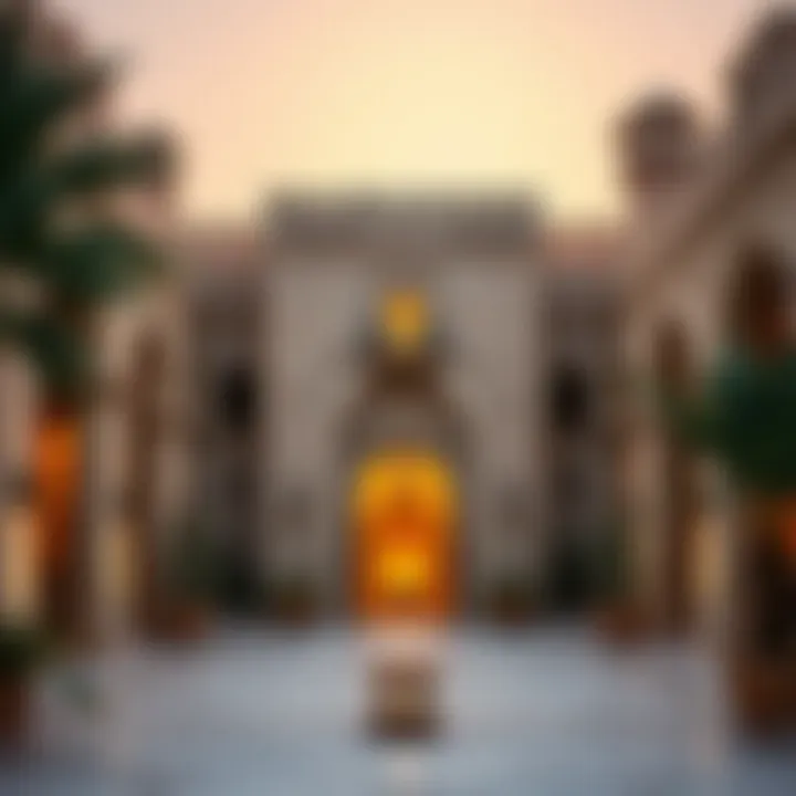 The historic Al Jahili Fort showcasing traditional Emirati design