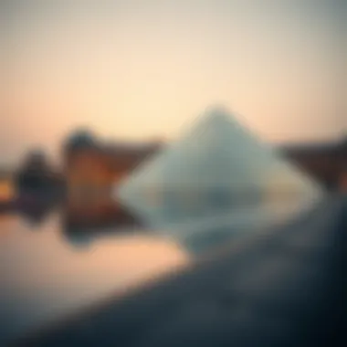 The beautiful Louvre Abu Dhabi reflecting modern art and culture