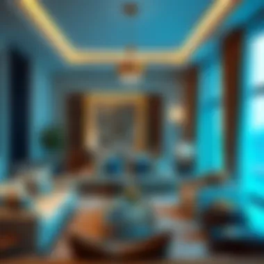 Lavish Interior Design of a Luxury Apartment Lavish interior design of a high-end Dubai apartment