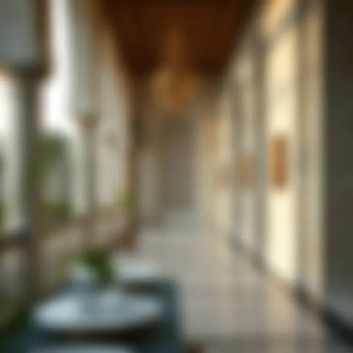 Architectural details highlighting unique design elements