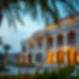 Majestic exterior view of Dubai's largest villa