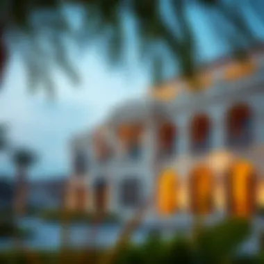 Majestic exterior view of Dubai's largest villa