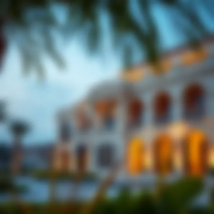 Majestic exterior view of Dubai's largest villa