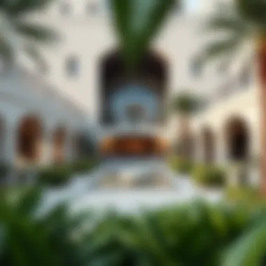 Stunning outdoor area with lush landscaping