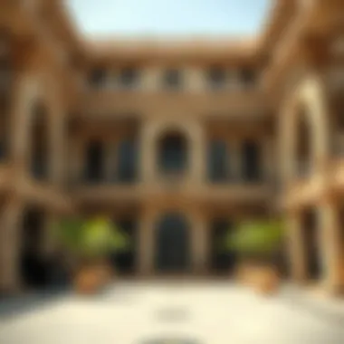 Historical context of the Rawdat Al Raffa Building through archival images