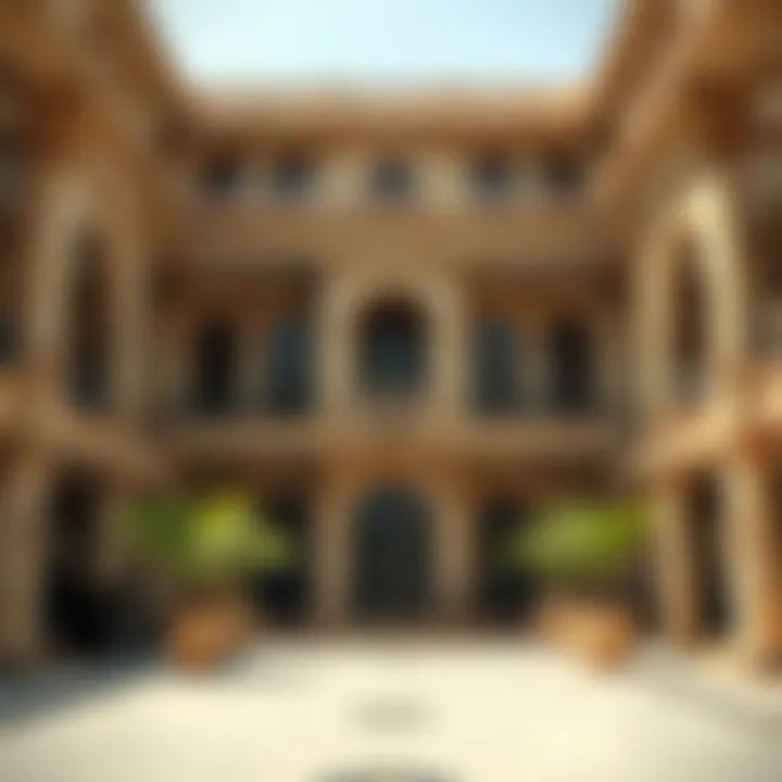 Historical context of the Rawdat Al Raffa Building through archival images