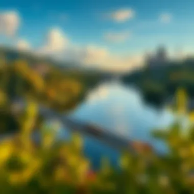 Breathtaking landscape showcasing the ecological diversity of the Danube