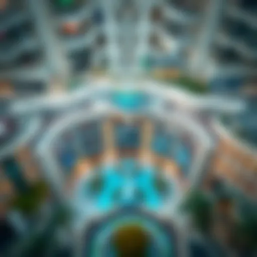 Aerial View of Vox Emirates Mall Aerial view of Vox Emirates Mall showcasing its architecture