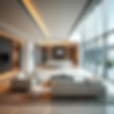 Interior Layout of Yas 1 Interior shot displaying the spacious layout and modern finishes of Yas 1