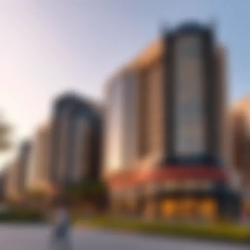 Stunning architectural view of Fashionz by Danube