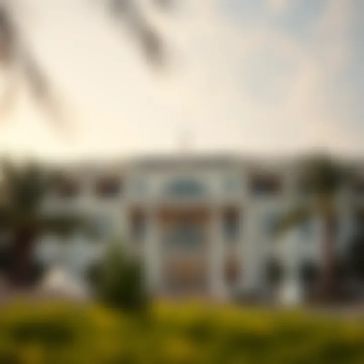 A government building symbolizing regulatory framework affecting real estate