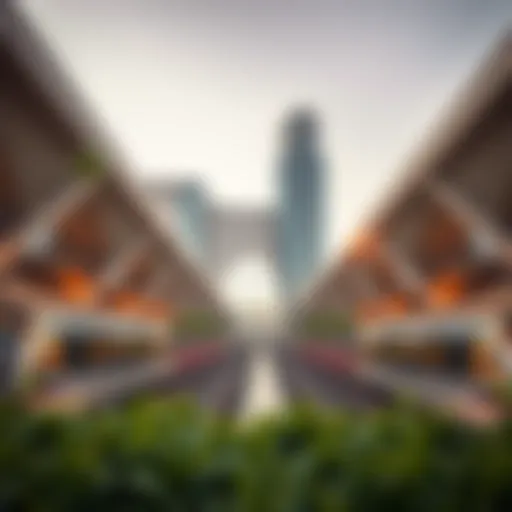 Architectural Marvel of Garden Metro Station Architectural view of Garden Metro Station