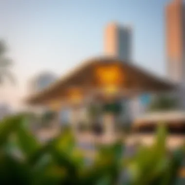 Garden Metro Station in the context of urban connectivity