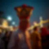 Traditional celebration during UAE holidays