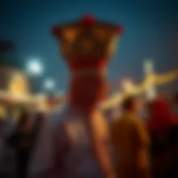 Traditional celebration during UAE holidays