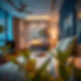 Cozy Studio Room with Modern Design A cozy studio room showcasing modern interior design