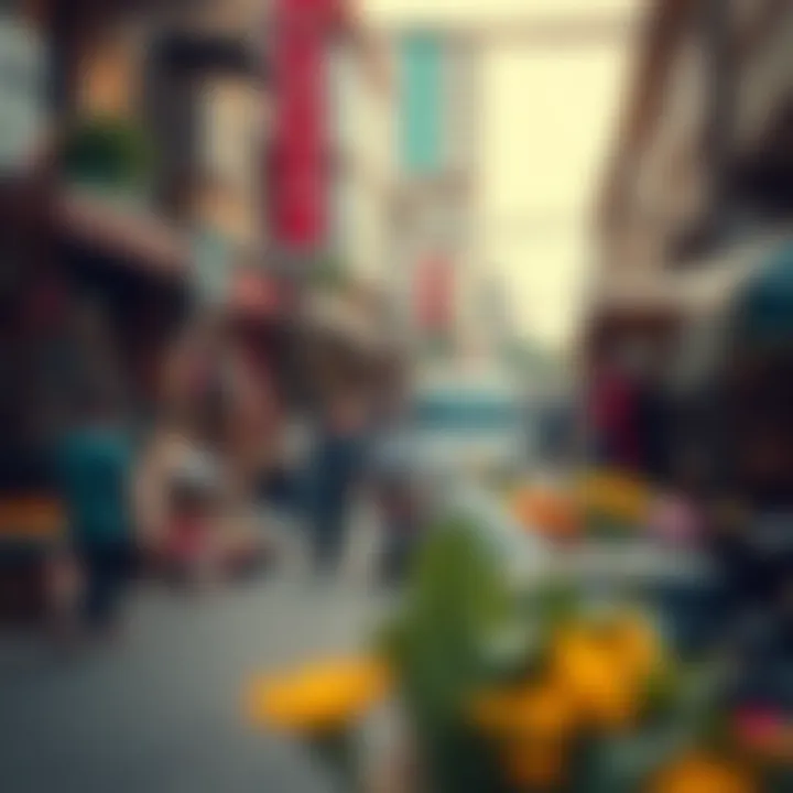 Diverse local culture with vibrant markets and community spaces