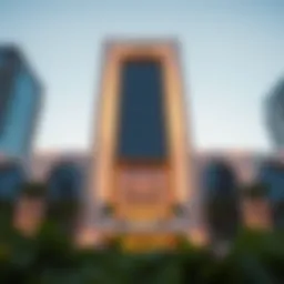 Luxurious facade of Il Primo