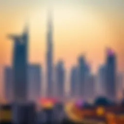 Stunning skyline of Dubai showcasing modern architecture