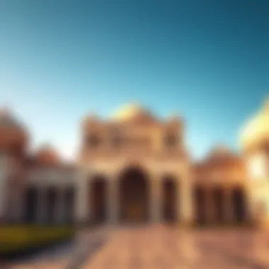 A cultural landmark showcasing the rich heritage of Abu Dhabi