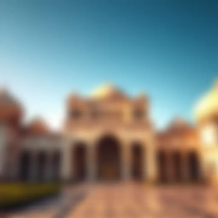 A cultural landmark showcasing the rich heritage of Abu Dhabi