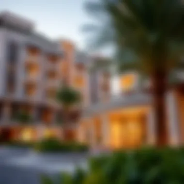 Contemporary Architecture of Jumeirah Garden City Stylish residential buildings reflecting contemporary architectural design in Jumeirah Garden City