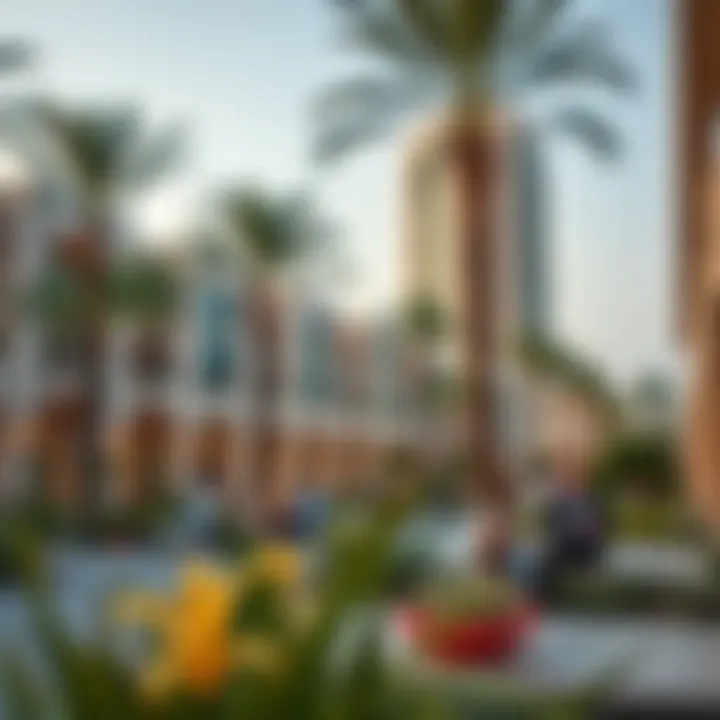 Community Spaces in Jumeirah Garden City Vibrant community spaces that foster social interactions in Jumeirah Garden City