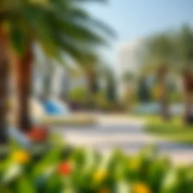 Parks and Recreation in Jumeirah Garden City Beautifully landscaped parks and recreational areas within Jumeirah Garden City