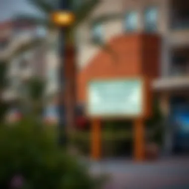 Property Management Challenges in JVC Real estate signage in Jumeirah Village Circle representing property management concerns