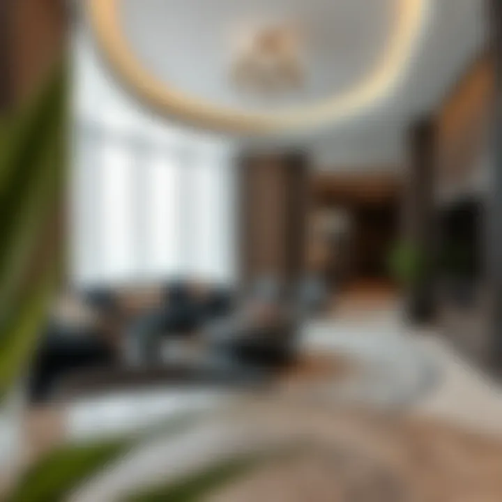 Sophisticated Apartment Interior at Lake Terrace Tower Stylish apartment interior in Lake Terrace Tower