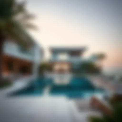 Modern Beachfront Villa Design Stunning beachfront villa showcasing modern architecture