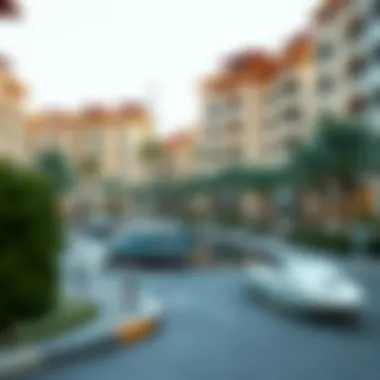 Serene community surroundings of Marina Vista