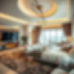 Luxurious interior design of Miraclz by Danube