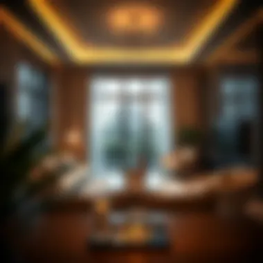 Interior Design for Luxury Living A cozy home interior showcasing design and comfort