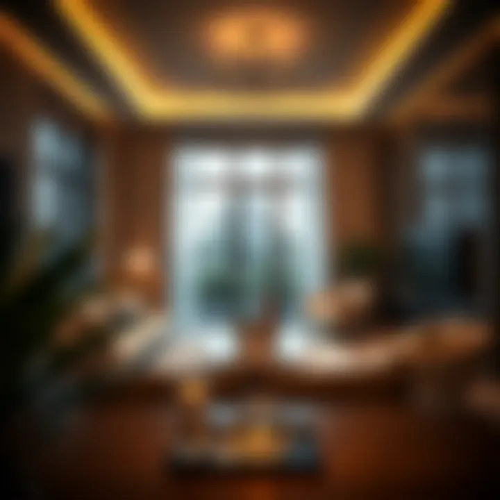 Interior Design for Luxury Living A cozy home interior showcasing design and comfort