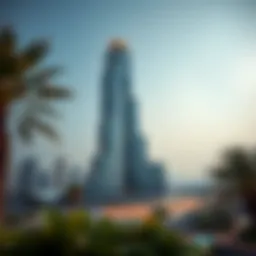 Stunning view of National Bonds Tower