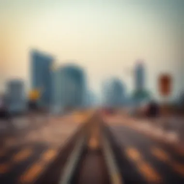 Ajman city skyline highlighting accessibility
