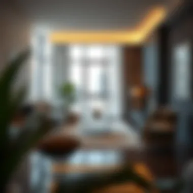 A cozy apartment interior reflecting modern living in Dubai