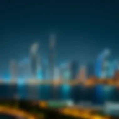 The Iconic Dubai Skyline Stunning skyline of Dubai showcasing modern architecture