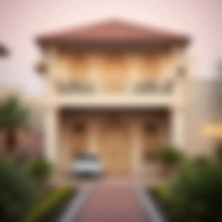 Cultural Heritage in the UAE Traditional Emirati house reflecting cultural heritage