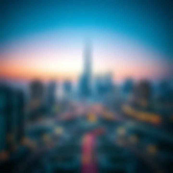 A panoramic view of Dubai's skyline representing real estate opportunities