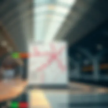 Map indicating the connectivity of Al Barsha Metro Station with key city locations